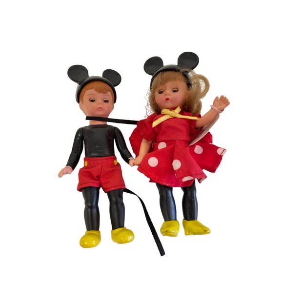 McDonalds Madame Alexander Doll Boy as Mickey Mouse and Girl as Minnie Mouse 5 1 - Picture 5 of 6